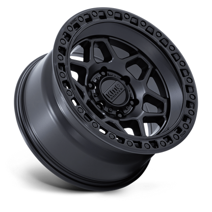 KMC Torx Matte Black beadlock on System 3 XTR370 | 6/5.5