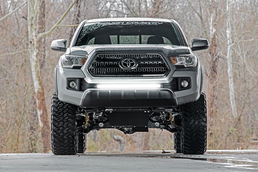 LED Light Kit | Lower Grille Mount | 30" Black Single Row | Toyota Tacoma (16-23) | 70668
