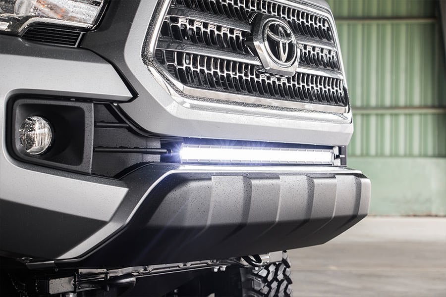 30 Inch Black Series LED Light Bar | Single Row | Cool White DRL | 70730BLDRL