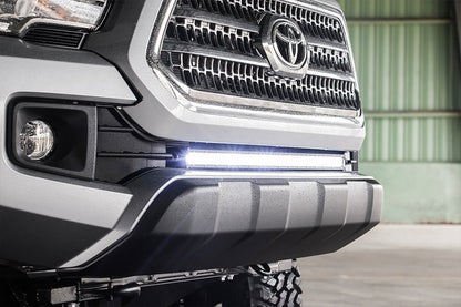 30 Inch Black Series LED Light Bar | Single Row | Cool White DRL | 70730BLDRL