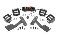 LED Light Kit | Ditch Mount | Dual 2" Black Pairs | Spot/Flood | Toyota Tundra (14-21) | 70866