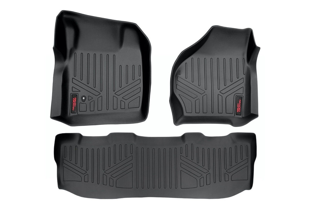 Floor Mats | FR & RR | Crew Cab | Ford F-250/F-350 Super Duty 2WD/4WD (99-07) | M-52002