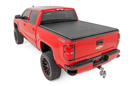 Soft Roll Up Bed Cover | 5'9" Bed | Chevy/GMC 1500 (14-18 & Classic) | 42119551