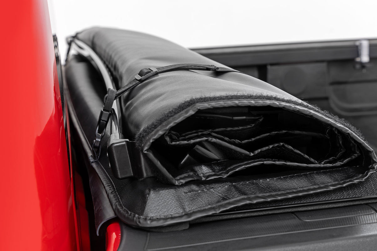 Soft Roll Up Bed Cover | 6'7" Bed | Chevy/GMC 1500/2500HD/3500HD (14-19 & Classic) | 42214650