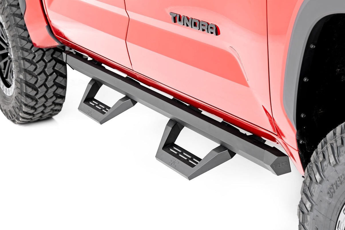 SRX2 Adj Aluminum Steps | CrewMax | Toyota Tundra 2WD/4WD (2022-2025) | 71070