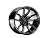 Rough Country | Torque Impact | Gloss Black w/Milled Accents | 20x9 | 6x5.5 | -12mm | TW403C-20908333-12