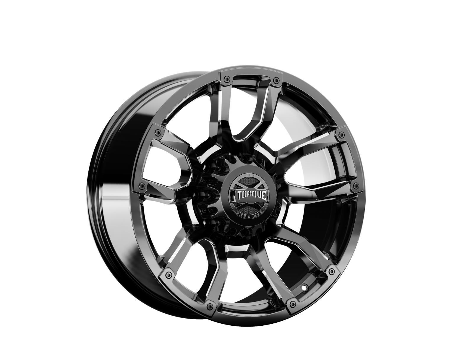 Torque Impact | Gloss Black w/Milled Accents | 20x9 | 8x180 | 0mm | TW403C-2090983300