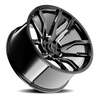 Rough Country | Torque Impact | Gloss Black w/Milled Accents | 20x9 | 6x5.5 | -12mm | TW403C-20908333-12