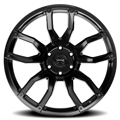 Torque Impact | Satin Black | 20x9 | 8x180 | 0mm | TW403C-2090980400
