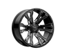 Torque Prime | Gloss Black w/Milled Accent | 20x9 | 6x5.5 | -12mm | TW407C-20908413-12