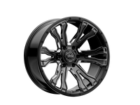 Torque Prime | Gloss Black w/Milled Accent | 20x9 | 6x5.5 | -12mm | TW407C-20908413-12