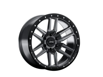 Torque Pritchett | Anthracite w/Black Lip | 20x9 | 6x5.5 | -12mm | TW411C-20908412-12