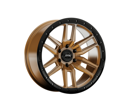 Torque Pritchett | Bronze w/Black Lip | 17x9 | 6x5.5 | 0mm | TW411C-1790760700