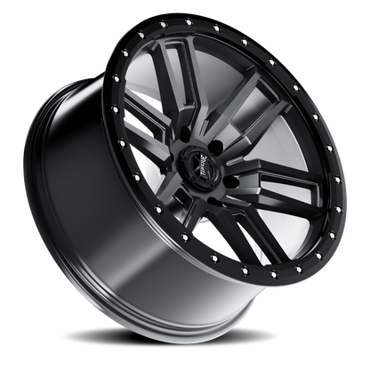 Torque Pritchett | Anthracite w/Black Lip | 20x9 | 6x5.5 | -12mm | TW411C-20908412-12