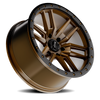 Torque Pritchett | Bronze w/Black Lip | 17x9 | 6x5.5 | 0mm | TW411C-1790760700