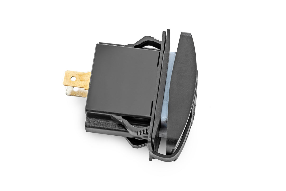 USB Switch Insert | 2x1 with Logo | Blue Back Light | 709USB