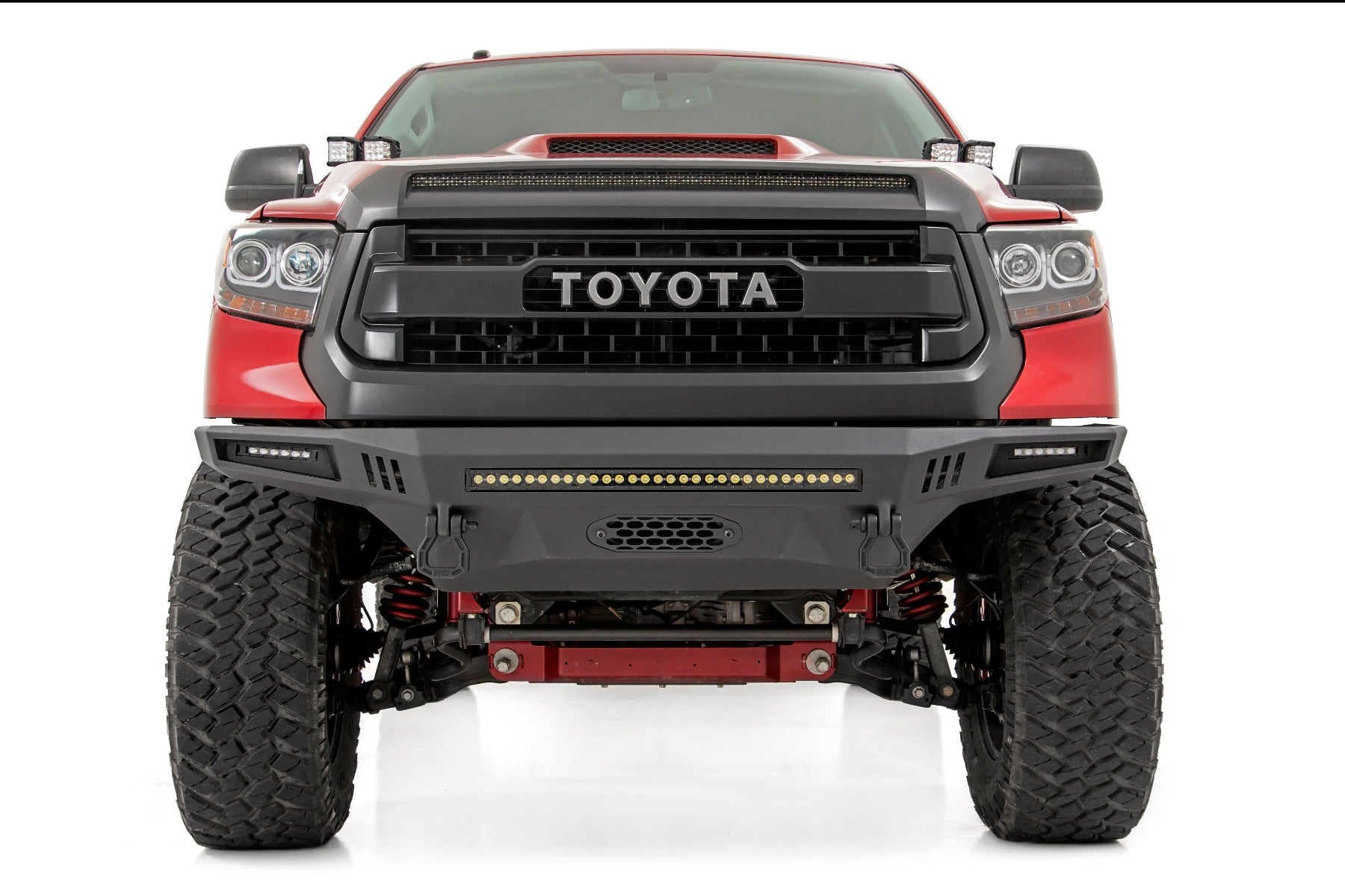 LED Light Kit | Hood Bulge | 40" White/Amber Strip | Toyota Tundra (14-21) | 70847