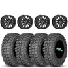 Valor V09 Beadlock 15x7 Satin Black 5+2 4/137 on Gladiator X Comp 10 Ply 32x10-15