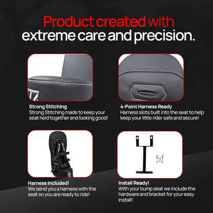 Maverick X3 Bump Seat (2017-2025)