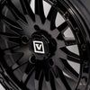 Valor V06 Satin Black Beadlock Wheels + EFX MotoCrusher Tires (Mounted Kit) – 15x8 | 5x4.5 Bolt Pattern | Fits Polaris Pro R, Turbo R, Ranger 1500, Xpedition