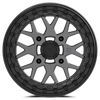 Valor V07 Satin Gaphite Beadlock Wheels + Maxxis Carnivore Tires (Mounted UTV Kit) | 4/137 Bolt Pattern PlanetSXS