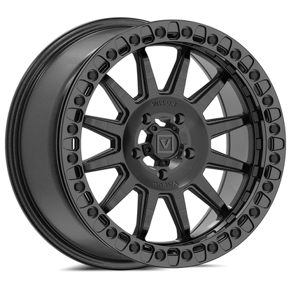 Valor V09 Beadlock Wheels + Obor RocScraper Tires (Mounted Kit)