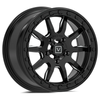V15 Beadlock UTV Wheel Satin Black