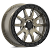 Valor V15 Bronze Beadlock Wheels + Obor Roc Scraper Tires (Mounted Kit) – Fits UTVs with 5/4.5 Bolt Pattern