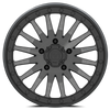 Valor V06 Brushed Gunmetal Beadlock Wheels + EFX MotoCrusher Tires (Mounted Kit) – 15x8 | 5x4.5 Bolt Pattern | Fits Polaris RZR Pro R, Turbo R, Ranger 1500