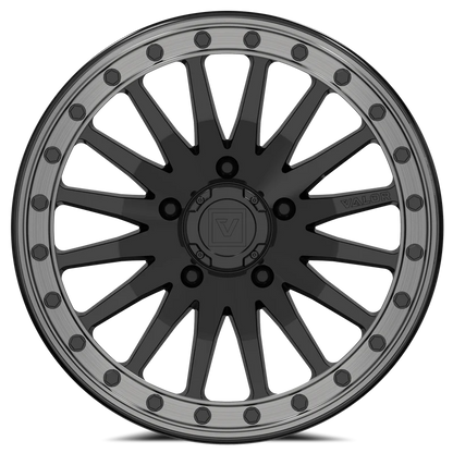 VALOR OFFROAD V06 GLOSS BLACK BEADLOCKS ON HIGHLIFTER CHICANE LT