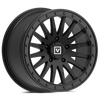 Valor V06 Satin Black Beadlock Wheels + EFX MotoCrusher Tires (Mounted Kit) – 15x8 | 5x4.5 Bolt Pattern | Fits Polaris Pro R, Turbo R, Ranger 1500, Xpedition