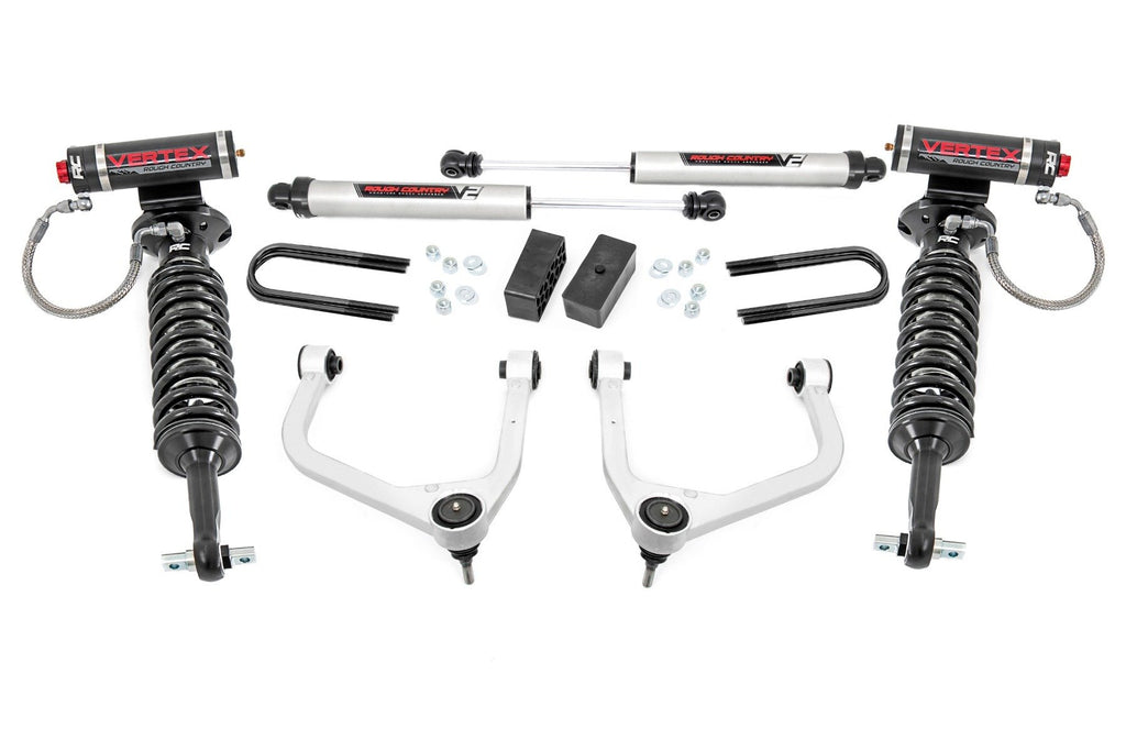 Rough Country | 3.5 Inch Lift Kit | Mono Leaf Rear | Vertex/V2 | GMC Sierra 1500 (25-26) | 28857_A