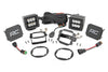 LED Light Kit | Fog Mount | 2" Black Pair | Jeep Wrangler JK/Wrangler Unlimited (10-18) | 70630