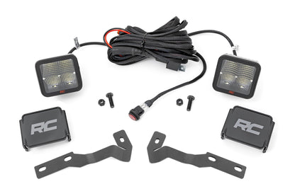 LED Light Kit | Ditch Mount | 2" Spectrum Pair | Spot | Toyota Tacoma (16-23) | 81080