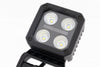 Black Series LED Light Pair | 2 Inch | Flood | Swivel Mount | 70802
