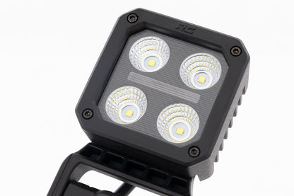 Black Series LED Light Pair | 2 Inch | Flood | Swivel Mount | 70802