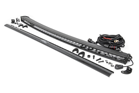 40 Inch Black Series LED Light Bar | Curved | Single Row | 72740BL