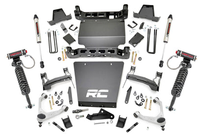 7 Inch Stamped Steel LCA Lift Kit | Forged UCA | Bracket | Vertex/V2 Shks | Chevy/GMC 1500 (16-18) | 11657