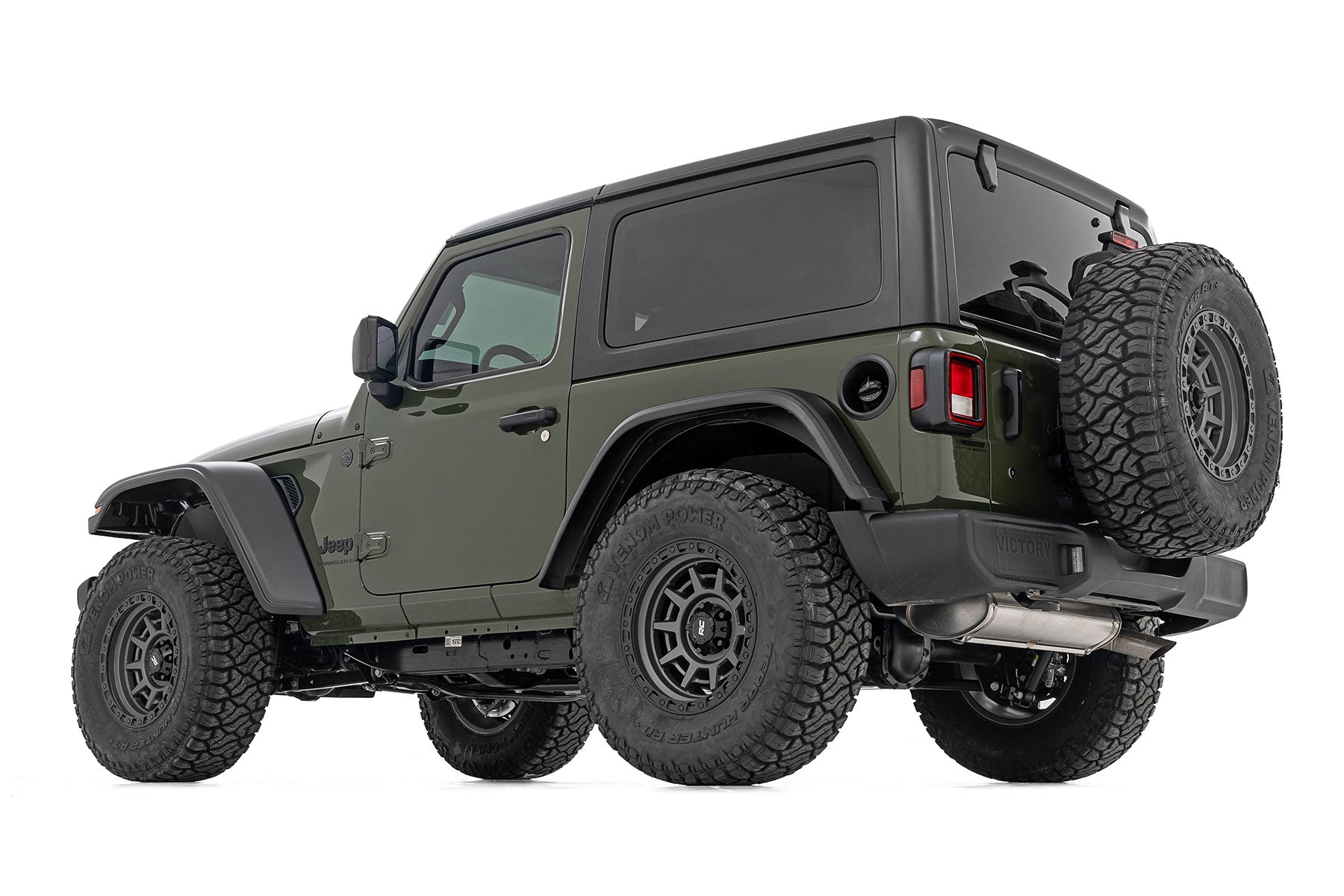 WF1 Fender Flares | Jeep Wrangler JL (21-24)/Wrangler Unlimited (18-25)  | A-J01822