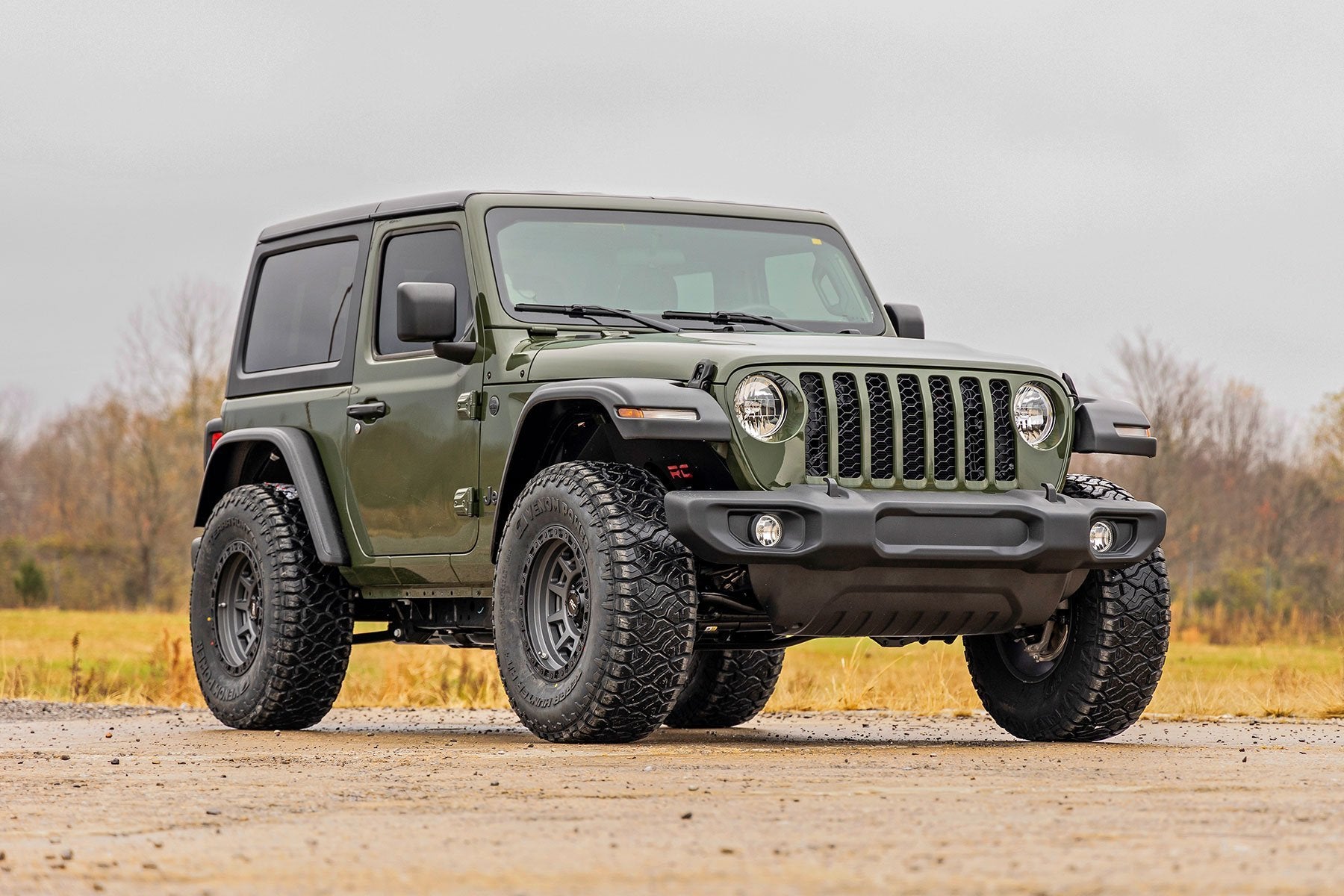 3.5 Inch Lift Kit | C/A Drop | Front D/S | Jeep Wrangler JL 4WD (2024-2025) | 94130