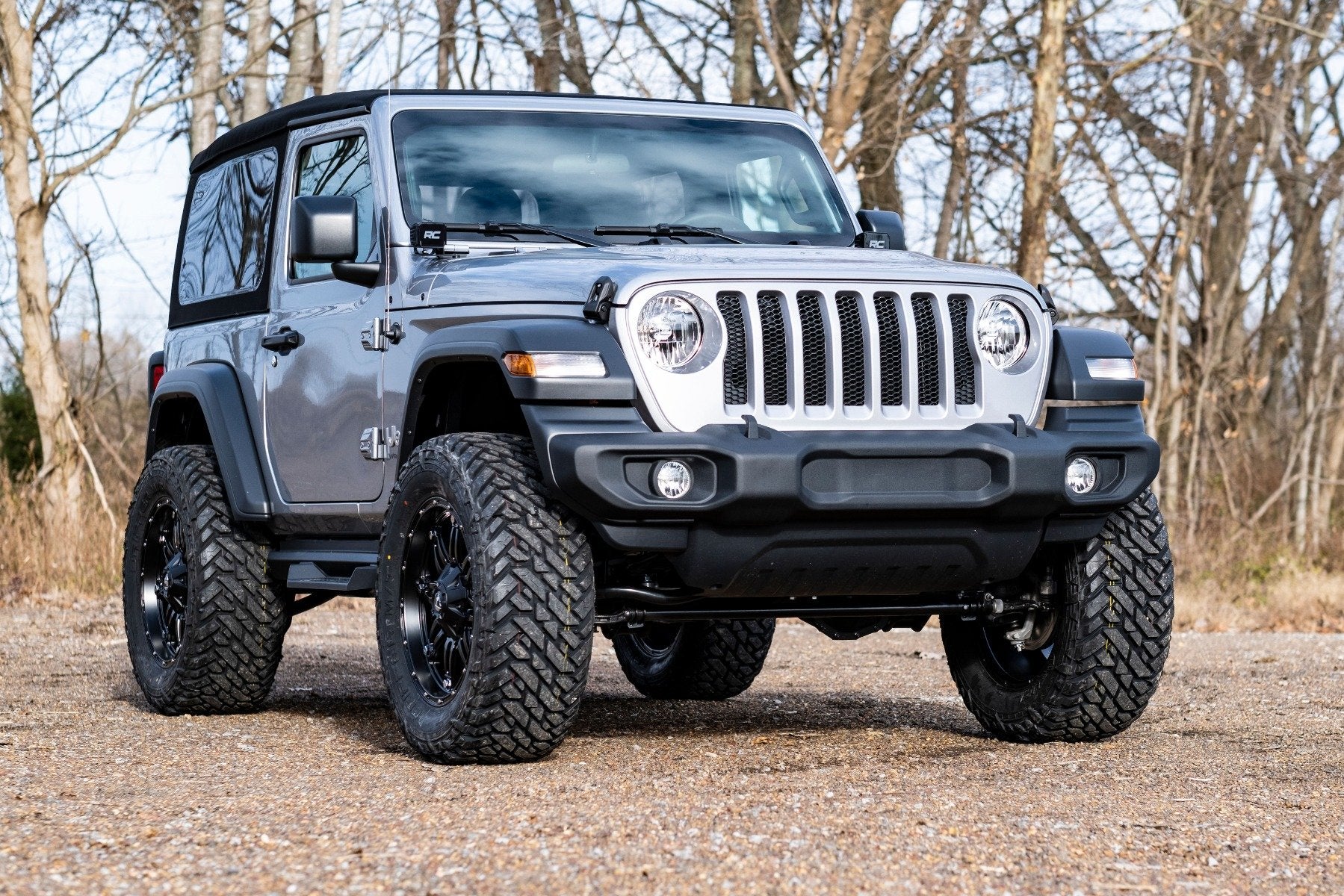 3.5 Inch Lift Kit | Adj Lower | FR D/S | Jeep Wrangler JL 4WD (2024-2025) | 91730