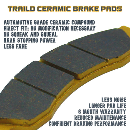 CFMoto UForce 500/800 2018-2022 Ridge Rider Rotor and Brake Pad Kit