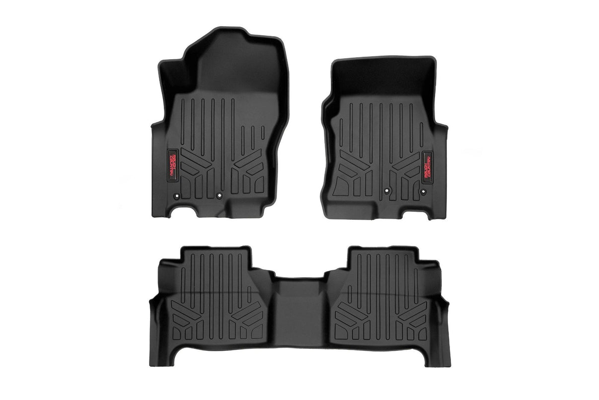 Floor Mats | FR & RR | Crew Cab | Nissan Frontier 2WD/4WD (2022-2025) | M-80515