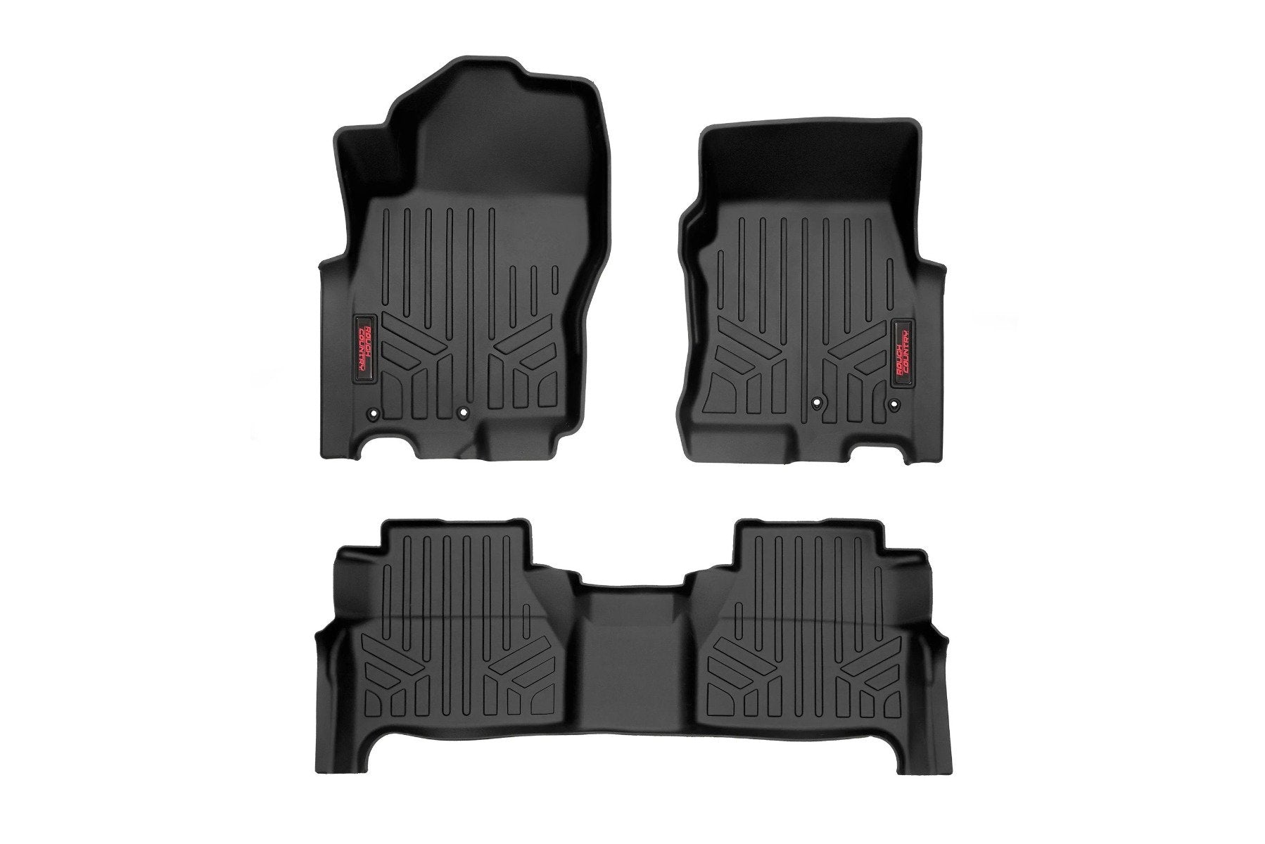 Floor Mats | FR & RR | Crew Cab | Nissan Frontier 2WD/4WD (2022-2025) | M-80515