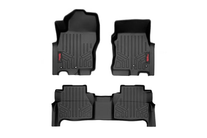 Floor Mats | FR & RR | Crew Cab | Nissan Frontier 2WD/4WD (2022-2025) | M-80515