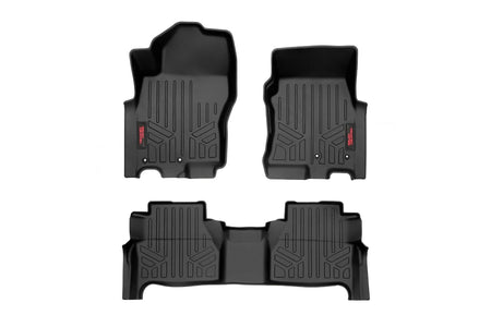 Floor Mats | FR & RR | Crew Cab | Nissan Frontier 2WD/4WD (2022-2025) | M-80515