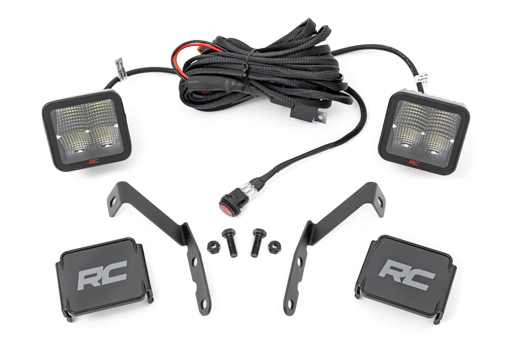 LED Light Kit | Ditch | 2" Spectrum Pair | Spot | Chevy 1500 & Chevy/GMC 2500HD/3500HD (07-14) | 82059