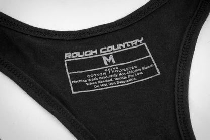Rough Country | Rough Country Tank Top | Women Fts | Black | 2XL | 840872XL