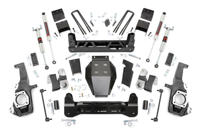 Rough Country | 5 Inch Lift Kit | NTD | M1 | w/ Overloads | Chevy/GMC 2500HD/3500HD (20-26) | 110840