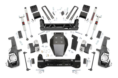 Rough Country | 5 Inch Lift Kit | NTD | M1 | w/ Overloads | Chevy/GMC 2500HD/3500HD (20-26) | 110840
